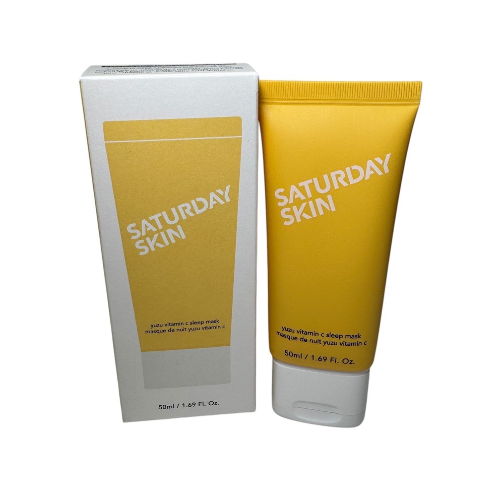 Saturday Skin Yuzu Vitamin C Sleep Mask 50ml Overnight Gel